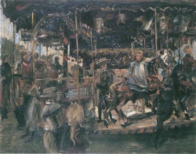 Carousel by Lovis Corinth